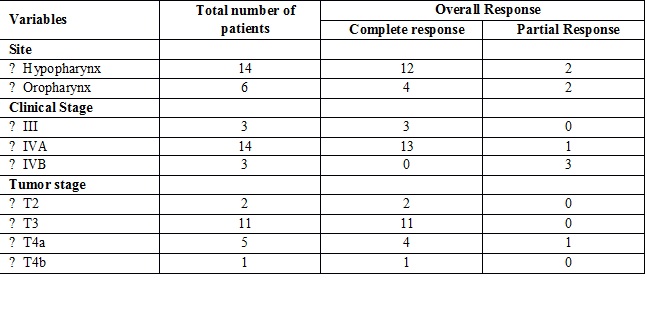 Altered Fractionation Intensity Modulated Radiotherapy with concurrent chemotherapy in head and neck cancer : a feseability study