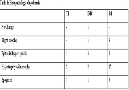 A histopathological study and clinico histopathological correlation of single lesions in leprsoy